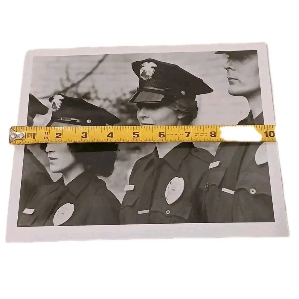 Lrg 10x9 Photo 1989 Actress Police Uniform Movie Police Academy 6 City Under